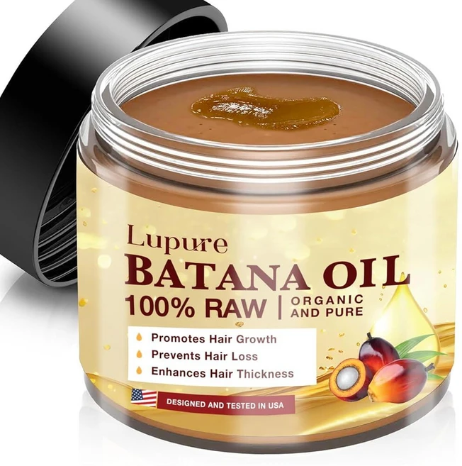 Lupure Batana Oil for Hair Growth: 100% Raw Pure Organic and Natural Growth Treatment Sourced fro, Lupure Batana Oil for Hair Gro - 쿠팡