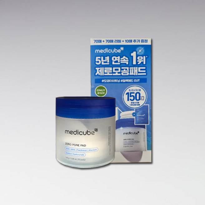메디큐브 제로 모공 패드 2.0, 150매입, 1박스