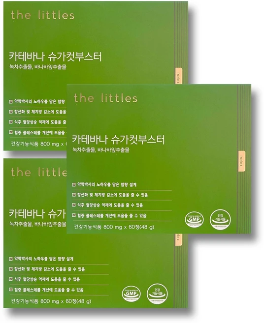 카테바나 슈가컷부스터 1BOX 1개월분, 60정, 3개 - 쿠팡