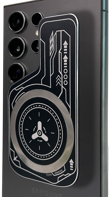 스마트폰 패시브 쿨링패드 냉각 쿨러 맥세이프 호환, 1개, 실버