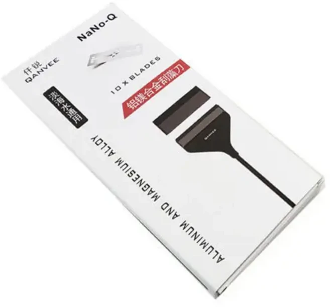 QANVEE 마그네슘 고급 이끼스크래퍼, 1개