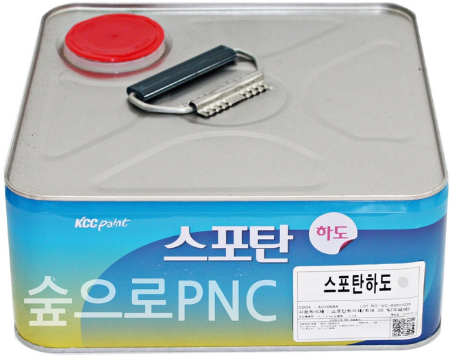 KCC정품 스포탄하도 방수제 4kg 옥상 방수페인트 노출형 하도, 1개