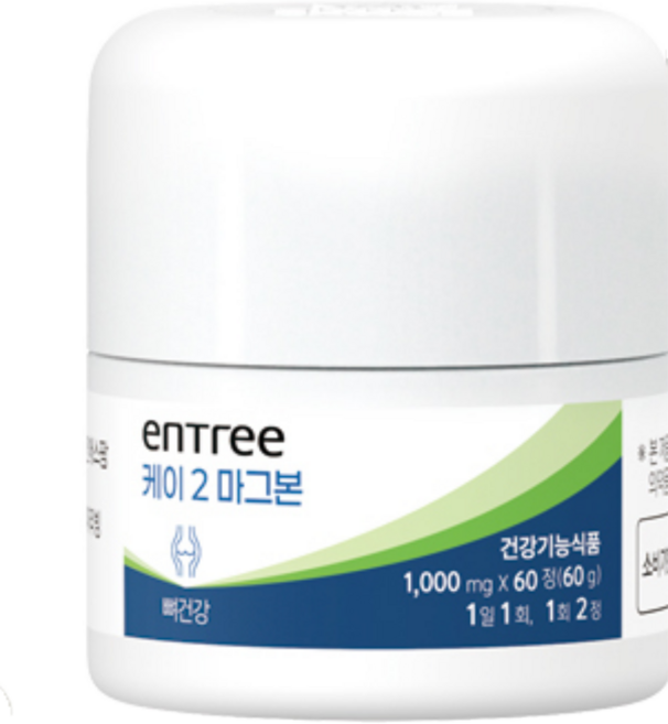 [JKLIVING] 뼈건강 K2 MAGBONE 케이2마그본 칼슘 마그네슘 비타민D 비타민K 망간, 1개, 30회분