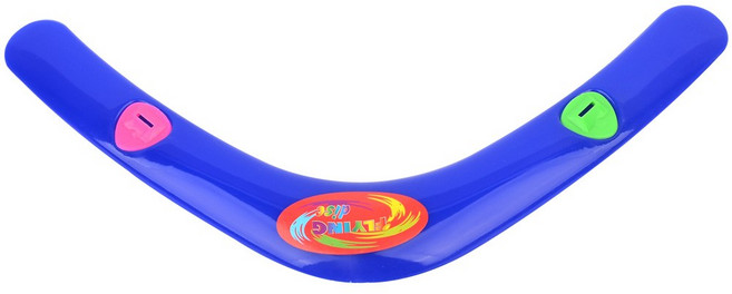 부메랑 원반놀이 플라잉디스크 부메랑 레저용원반 야외놀이 원반던지기, 원형, 1개