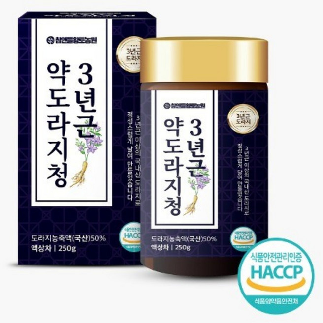 생도라지청 백도라지청 진액 엑기스 꿀 농축액 추출액, 1개, 250g