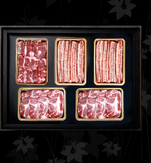 [고기가족] 이베리코 베요타 선물세트 1호 부모님 선물, 1개