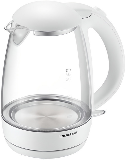 락앤락 유리전기포트 1.7L, EJK436WHT