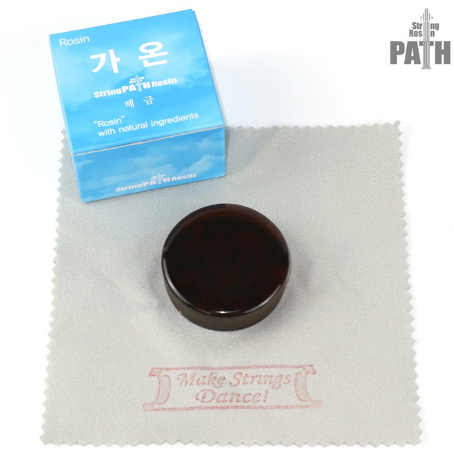엔스타코 가온 해금 송진 현악기용 수제 로진, 1개