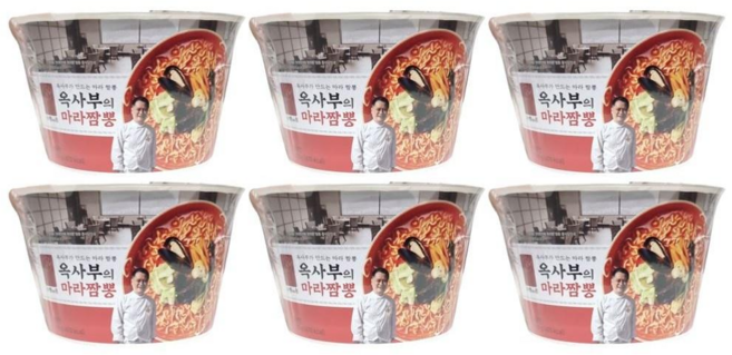 옥사부의 마라짬뽕 119g, 6개