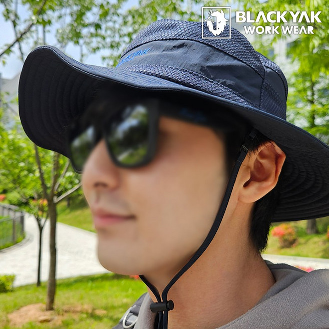 블랙야크 S-네오메쉬햇 자외선차단 챙모자 등산 아웃도어 야외활동 부니햇, L(60cm)