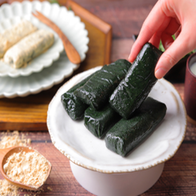 한라산 해풍 쑥떡 쑥인절미 콩가루 증정산 해풍 쑥떡 쑥인절미 콩가루 증정, 10개, 61g