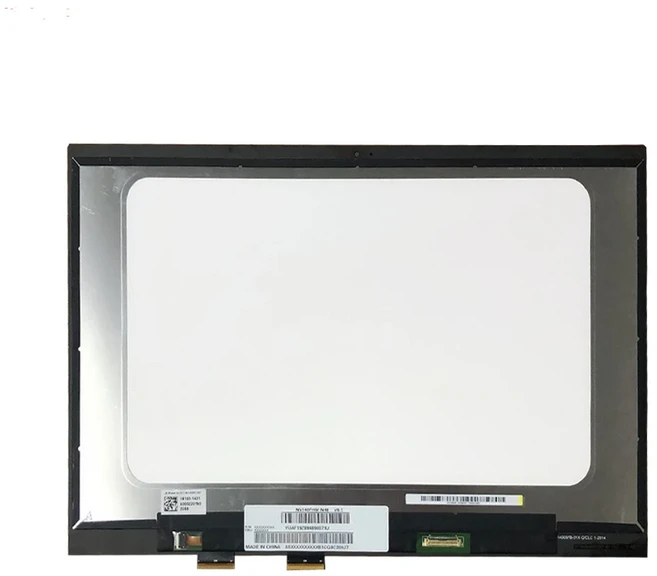 Asus VivoBook Flip 14 TP470 호환 인치 1920X1080 IPS FHD 30 핀 EDP 60HZ NV140FHM-N49 LCD 스크린 어셈, 01 Assembly