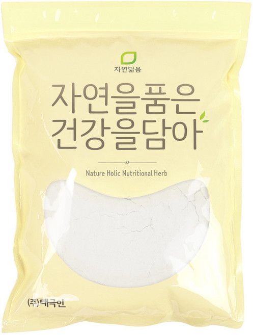 자연닮음 국산 백미 찹쌀가루 1kg 버터떡 재료 고품질 건식 찹쌀가루, 1개
