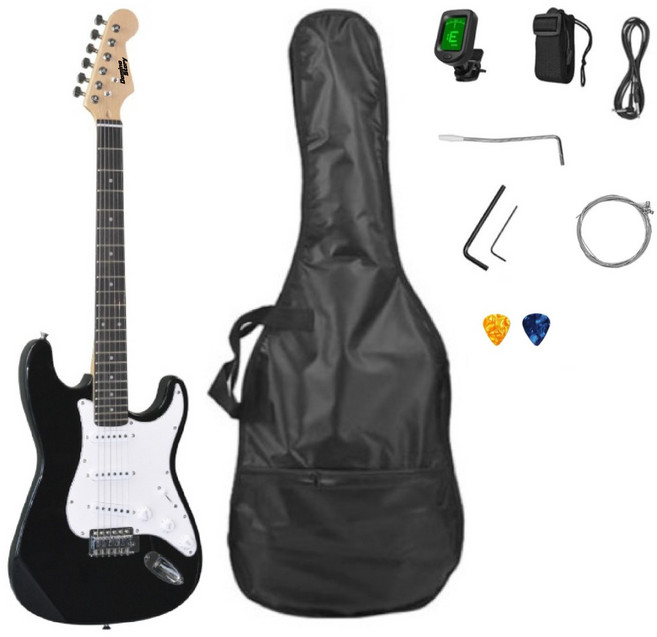 spread music 입문용 일렉기타 초보자 일렉트릭 전자기타, spread music일렉기타 블랙, 1개