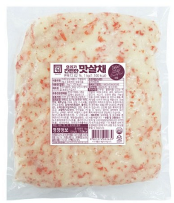 한성기업 요리가 간편한 맛살채, 1kg, 1개