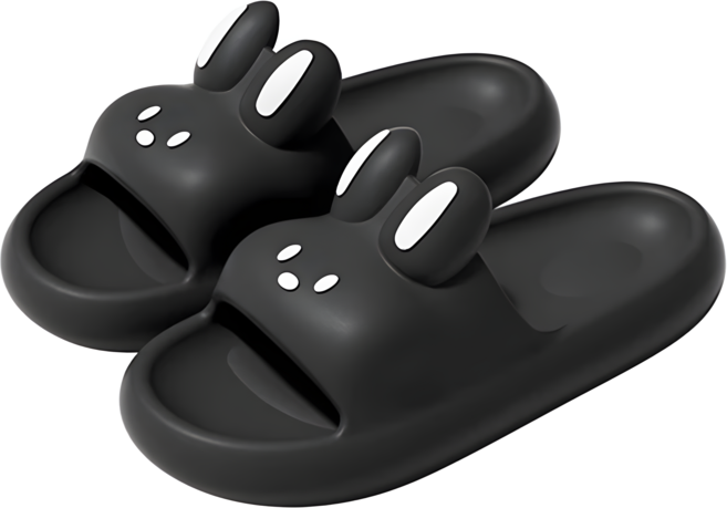 [Bunny Kitty Club] 몽글쫀뜩 토끼 데일리 EVA 구름 슬리퍼