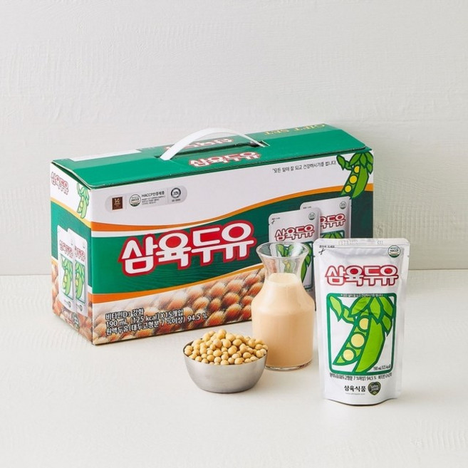 삼육두유 파우치, 190ml, 30개