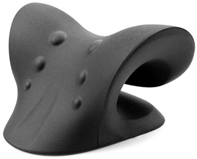 레투스토 스트레칭 릴렉스 목베개, 블랙