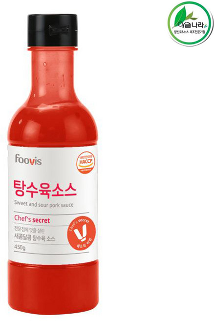 (주)이슬나라 탕수육 탕수육소스 450g, 1개
