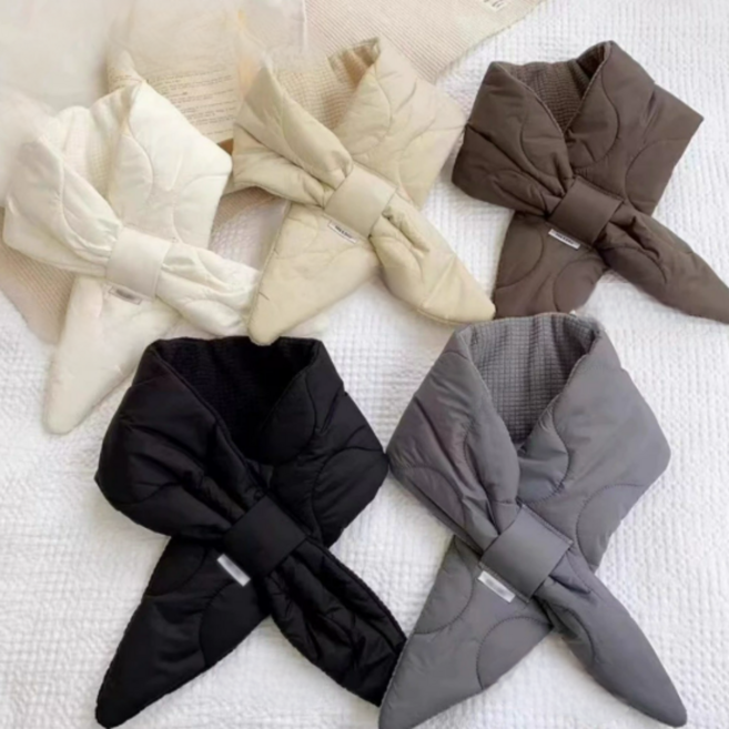 엘리노어 초경량 쁘띠 패딩 목도리