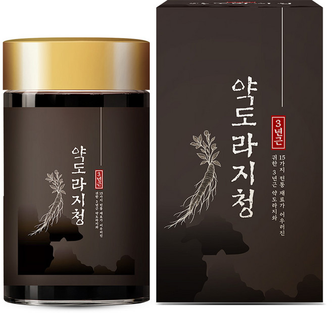 참앤들황토농원 국내산 3년근 약도라지청, 250g, 1개