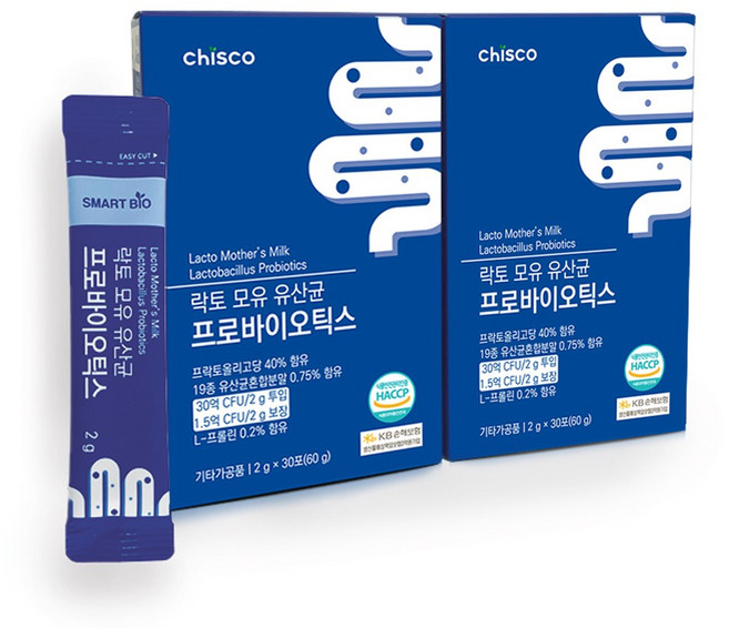 락토 모유유래유산균 프로바이오틱스 프롤린 모유 유산균 가루 분말 포스트 프로 바이오틱스 유산균, 60g, 6개