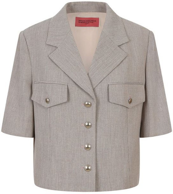 반에이크 반에이크 버튼업 크롭 반팔자켓_VB45JKM102Z