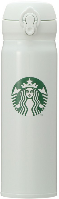 스타벅스 재팬 핸디 스테인레스 보틀 라이트 그린 500ml, 1개