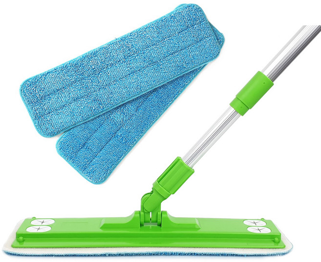 맘물상 간편밀대 간편 찍찍이 밀대1세트 / 리필걸레, 1세트