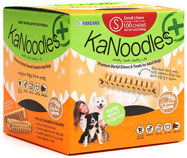 포켄스 카누들 필로팩 S 100개입, 개껌, 680g, 1개