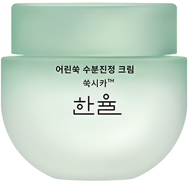 한율 어린쑥 수분진정 크림 2024년 한글 컬렉션, 55ml, 1개