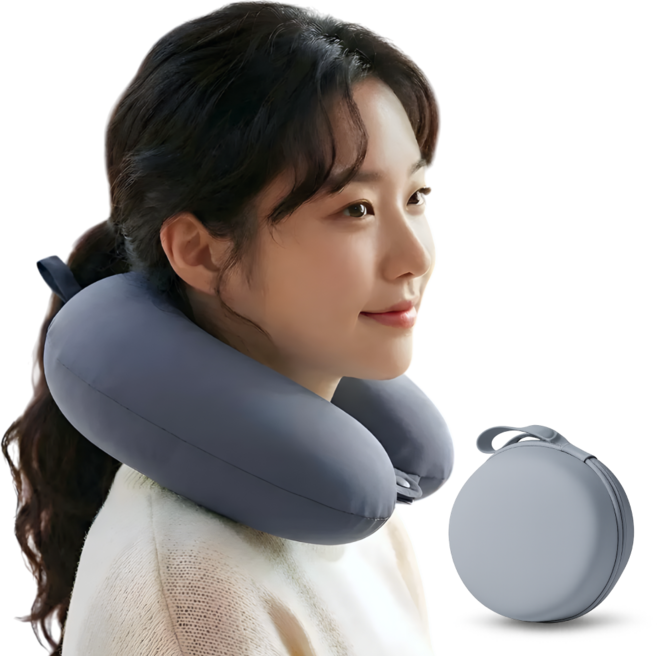 라이프잇 파우치형 메모리폼 여행용 목베개