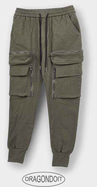 [단독입고] 남자 테크 지퍼 조거 팬츠 2Color