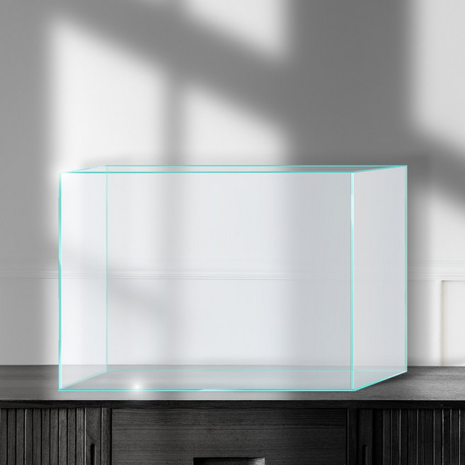 칸후 45슬림 프리미엄 블랙라벨 올디아망 어항 45x30x32cm 5T (3T매트포함), 1개, 투명