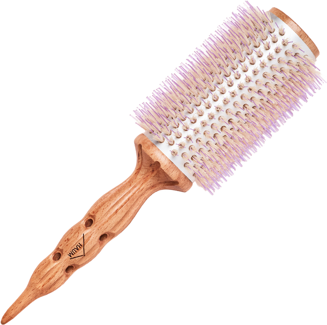 HAUM 하움 대왕롤빗 9호 초대형 굵은 웨이브 볼륨 브러쉬 (셀프 볼륨 드라이 전용), 1개, 라벤더