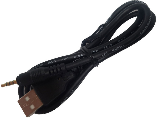 HJ 이소닉 음성증폭기 VA-3000 / HA-3100 전용 USB 충전케이블, VA-3000용 USB 충전케이블