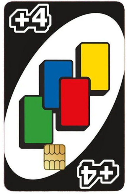 게임 우노 반사 리버스 카드 스티커 교통카드 체크카드 신용카드 티머니 기후동행, 교통카드 (no chip), 6