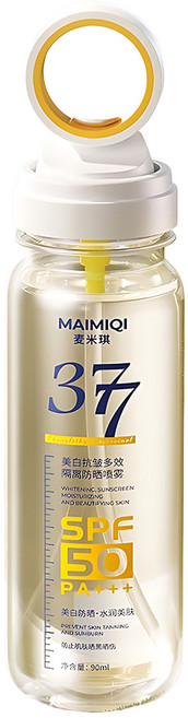 MAIMI QI 麥米琪 37 美白抗曬多效隔離防曬 SPF50 PA+++, 2個, 90ml