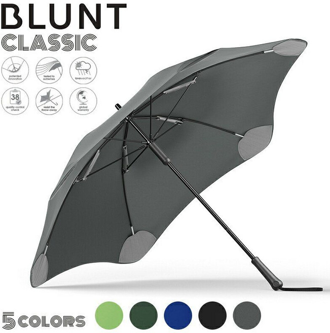 블런트 클래식 장우산 태풍 강력한 내구성 장마 비