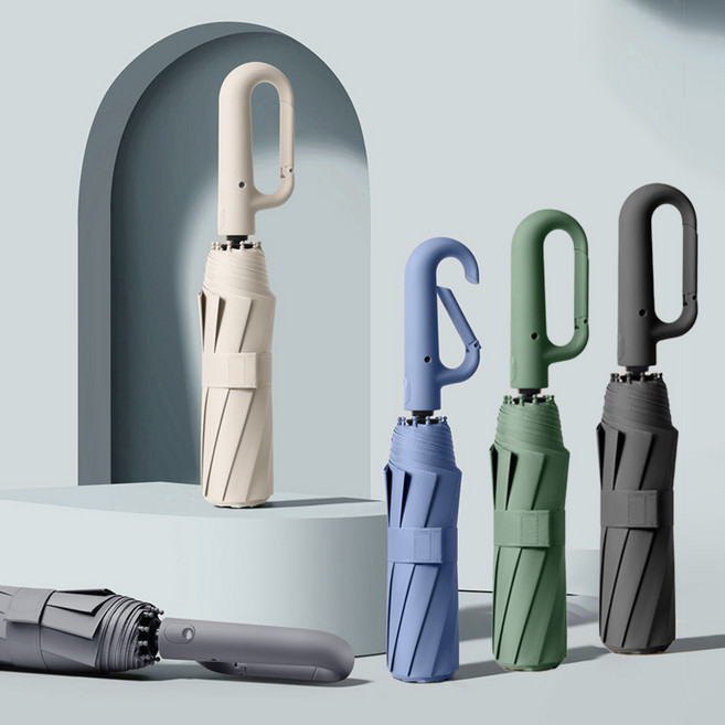 꼬순꼬담 5세대 장우산보다 큰 3단 우양산 여행 골프 등산 휴대용 우산 양산 겸용