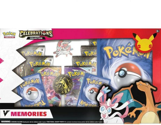 포켓몬 TCG 25주년 기념 V 메모리즈 스페셜 컬렉션 상자 Charizard 독점