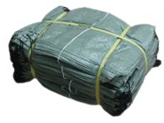 마대자루 푸대 분리수거 폐기물 카키 고추 모래 낙엽 PP 국산 포대 빨간 적색마대, 수입모래마대, 100개