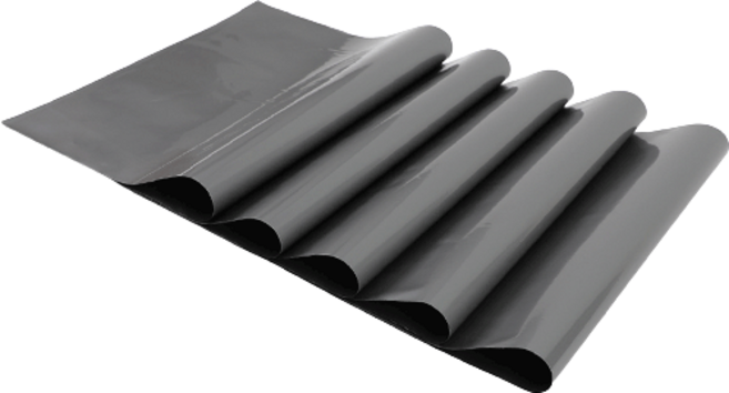 LDPE 실버 택배봉투, 10장