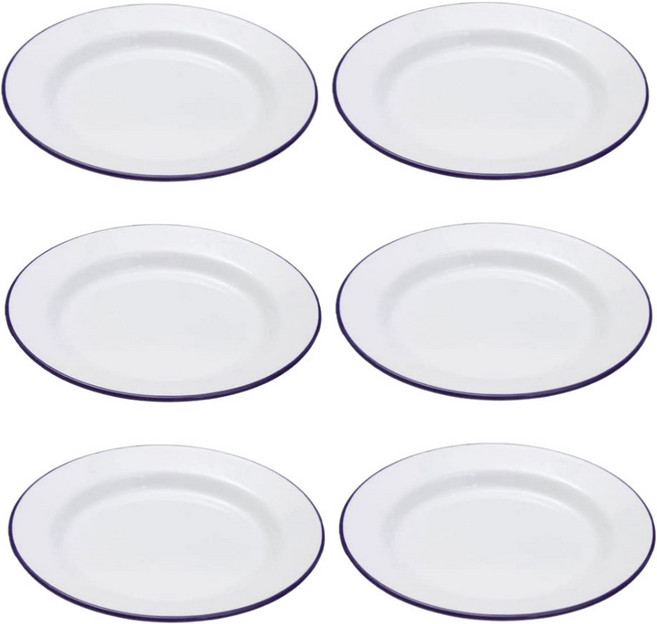 팔콘 법랑 에나멜 베이킹 접시 22cm 6세트