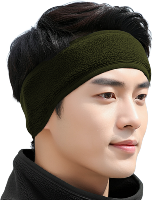 오조아 귀눌림없는 방한 귀마개 헤어밴드 2p