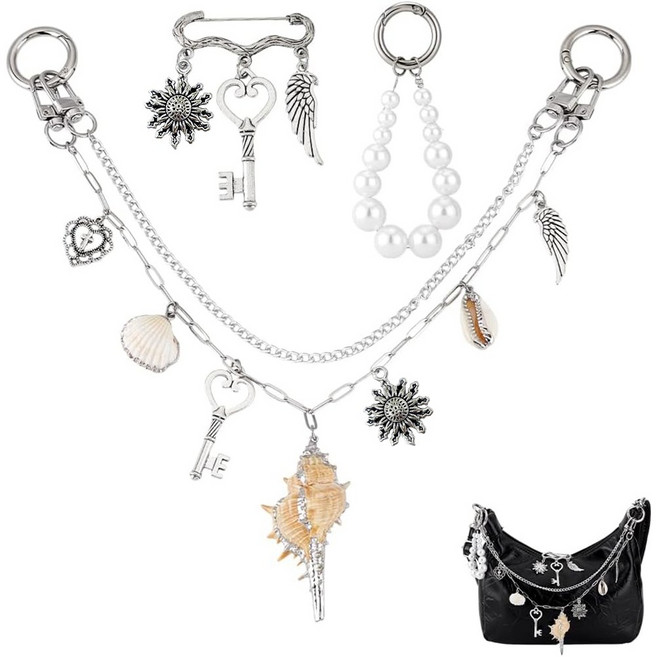 다양한 스타일의 가방 장식 체인 핸드백 장식용 소품 DIY 액세서리