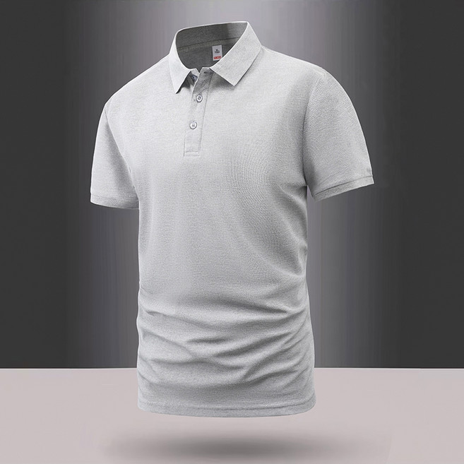 OK CLOTHING 男款商務休閒POLO衫 短袖翻領透氣上衣