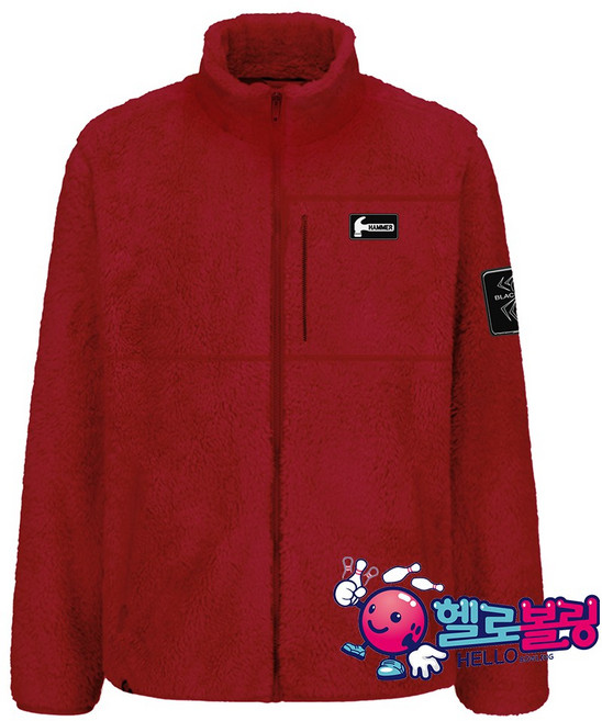 햄머 - MK NEW 후리스 자켓 [와인] / 오버사이즈 후리스 / 남여 공용 / 기능성 원단 / 클럽티 / 후리스 /봄가을용