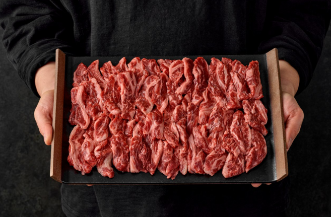 쫄깃 담백한 소갈비살 손질100% 간편 구이, 1개, 1kg