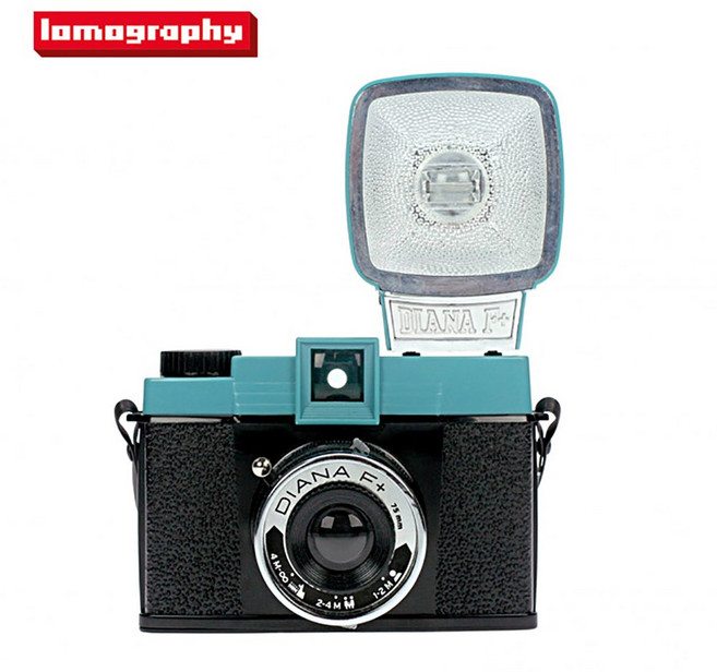 로모그래피 다이아나F 플러스(플래쉬포함 중형카메라) 로모카메라, 1개, 다이아나F 플러스 (플래쉬)
